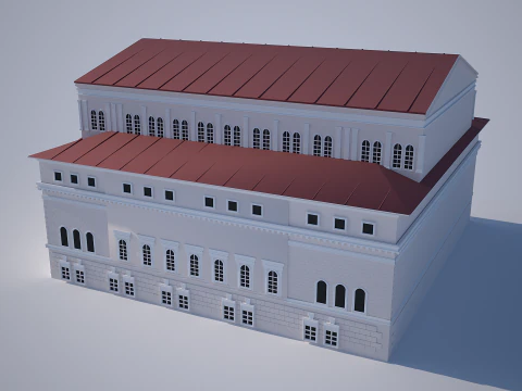 Theatre Bolshoi 3D Model