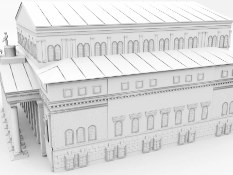Theatre Bolshoi 3D Model