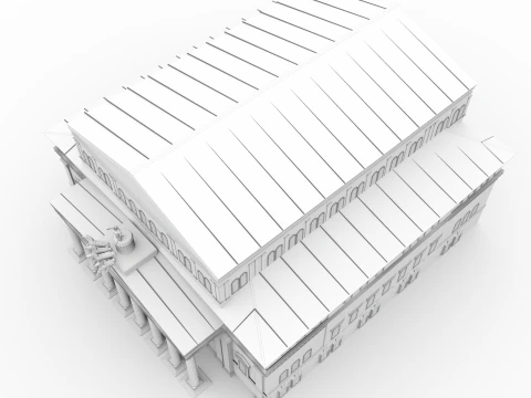 Theatre Bolshoi 3D Model
