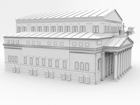 Theatre Bolshoi 3D Model