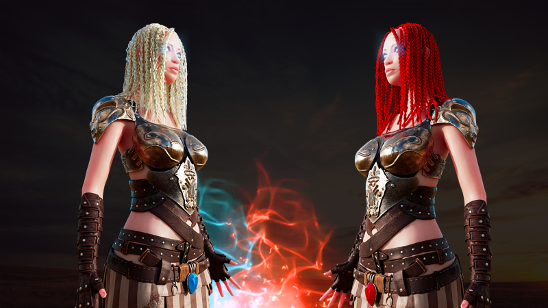 GAME-READY 3D Character - Diana Diamond 3D मॉडल .c4d .max .obj .3ds .fbx .stl .blend
