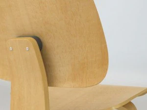 eames dining chair wood legs 3D Model