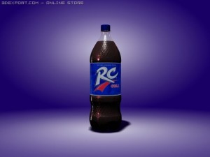 bottle rc cola 3D Model