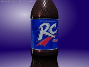 bottle rc cola 3D Model