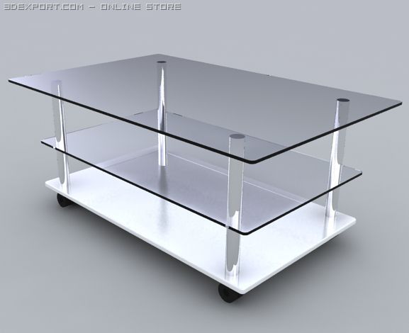business table 3D Модель .c4d .max .obj .3ds .fbx .stl .blend 