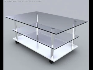 st&oacute;ł biznesowy Model 3D