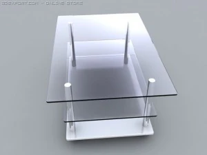 business table 3D Model