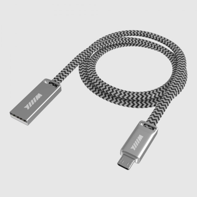 usb cable cb955 3D Model .c4d .max .obj .3ds .fbx .stl .blend 