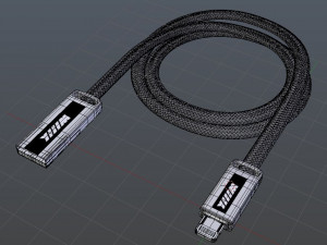 usb cable cb955 3D Model
