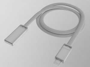 usb cable cb955 3D Model