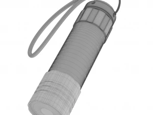flashlight sa709 3D Model