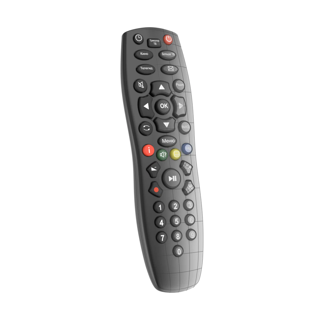 tv remote control ddl-1034 3D Model .c4d .max .obj .3ds .fbx .stl .blend 