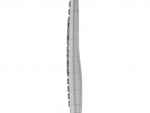 tv remote control ddl-1034 3D Model