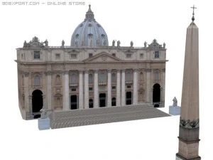 장엄한 고급 포럼 3D 모델