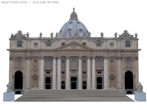 장엄한 고급 포럼 3D 모델