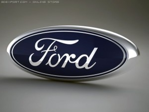 ford logo 3D मॉडल