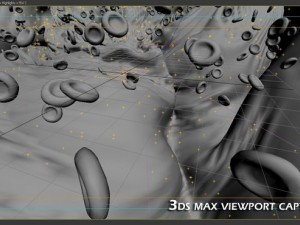 red blood cells animated Modello 3D