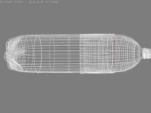 bottle of water Model 3D