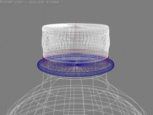 bottle of water Model 3D
