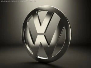 volkswagen logo 3D Model