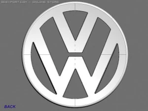 volkswagen logo 3D Model