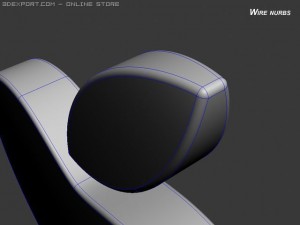 mac logo Model 3D