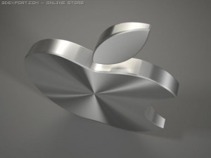 mac logo Model 3D