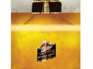 miller beer bottle lowpoly Modelo 3D