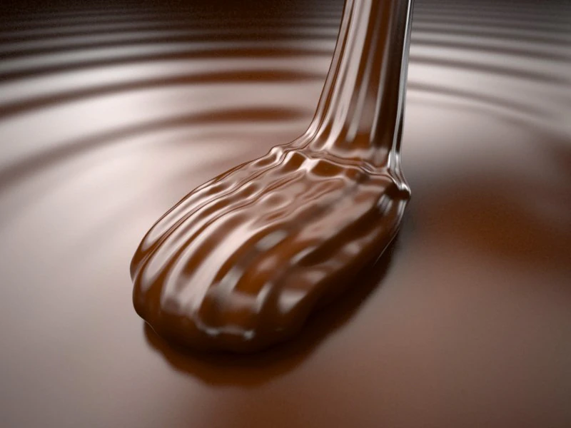 mousse of chocolate 3D Model .c4d .max .obj .3ds .fbx .stl .blend