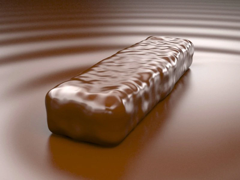 chocolate bar 3D Model .c4d .max .obj .3ds .fbx .stl .blend 