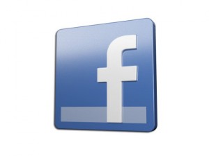 facebook icons and logos Modello 3D