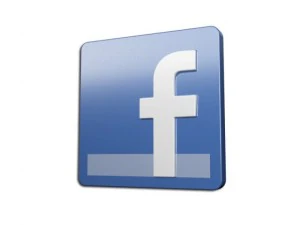 facebook icons and logos 3D Model