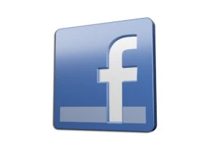 facebook icons and logos 3D Model