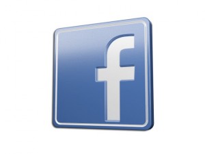 facebook icons and logos Modello 3D