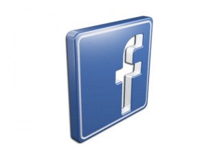 facebook icons and logos Modello 3D