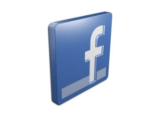 facebook icons and logos 3D Model