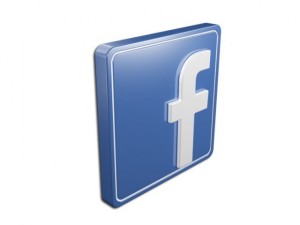 facebook icons and logos Modello 3D