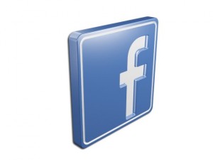 facebook icons and logos Modello 3D