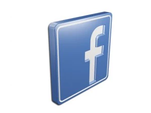 facebook icons and logos 3D Model