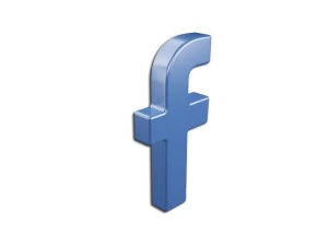 facebook icons and logos 3D Model