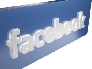 facebook icons and logos Modello 3D
