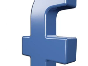 facebook icons and logos 3D Model
