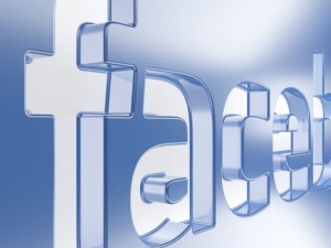 facebook icons and logos Modello 3D