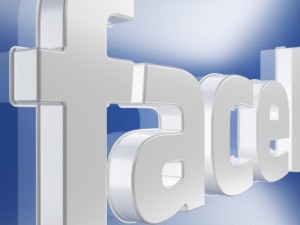 facebook icons and logos Modello 3D