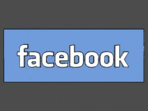 facebook icons and logos 3D Model