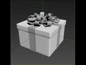 gift box 3D 모델
