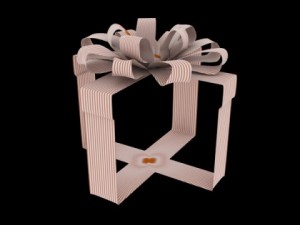gift box 3D 모델