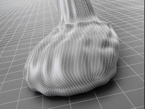 mousse of chocolate with render image sequence 3D 모델
