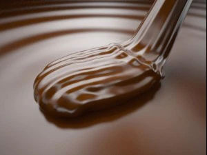 mousse of chocolate with render image sequence 3D Model