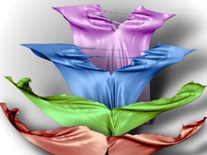 torn cloth 3D Model
